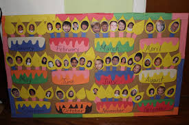 Hanging 3d Birthday Chart For Classroom Birthday Chart Idea Birthday Charts Classroom Birthday Preschool Birthday