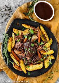 Slow Cooker Red Wine Hind Shank Recipe Slow Cooker Recipes Slow Cooker Recipes Dessert Beef Shank Recipe