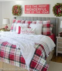Bedding sets plaid bedding home decor lodge bedroom red bedding bed decor bedroom decor bed lodge bedding. 25 Christmas Bedroom Decor Ideas For A Cozy Holiday Bedroom