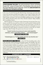 The books main point is that there is privilege in being. Black Privilege Book By Charlamagne Tha God Official Publisher Page Simon Schuster