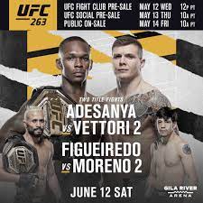 Ufc 263 took place saturday, june 12, 2021 with 14 fights at gila river arena in glendale, arizona. Facebook