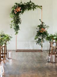 Make your big day super special, and walk down the aisle in an extremely gorgeous way! Wedding Flower Arch Copper Arbor Photo Booth Copper Stand Floral Archway Copper Wedding Arch Wedding Backdrop Stand Gold Wedding Arch Decorations Weddings Valresa Com