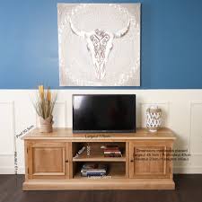 Meuble rangement largeur 45 cm. Meuble Tv Avec Rangement Classique Chic Chene Massif 170cm Medicis Meubles Tv Pier Import