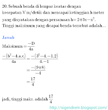 Sebab, apabila bentuk persamaan kuadrat digambarkan ke dalam. Contoh Soal Cerita Persamaan Kuadrat Cara Golden