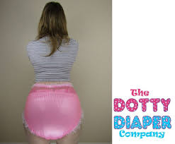 Diaper discipline captions link : Pink Frilly Pvc Plastic Pants Adult Diaper Nappy Incontinence Etsy