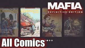 Don't warn me again for mafia: Mafia Definitive Edition All Comics Collectible Locations Youtube