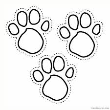 Easy and free to print blues clues coloring pages for children. Blues Clues Coloring Pages Paw Print Coloring4free Coloring4free Com