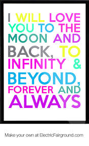Buzz lightyear quotes quote ideas 2019. I Love You To Infinity And Beyond Quotes Quotesgram