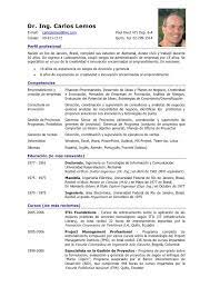 El abstract es una versión en inglés del resumen de tu trabajo. Pin En Ejemplos De Curriculum Vitae