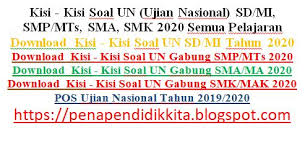 Diki taofik wahyudi 359 views1 year ago. Download Kisi Kisi Soal Un Sd Smp Sma Smk Tahun 2020 Kaskus