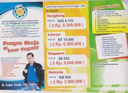 Barang kali ada yg belum kerja.ada info lowongan nih untuk… Lowongan Kerja Di Luar Negeri Gratis