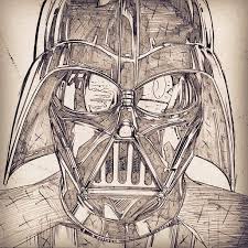 Darth Vader Pencil Art Close Up From Star Wars 9 By Ryan Kelly Awesome Star Wars Art Star Wars Awesome Star Wars Art