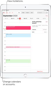 The app integrates with apple watch, calendar, siri, reminders, today widget, quick actions, action extension, handoff and notifications. Create And Edit Events In Calendar On Ipad Apple Support