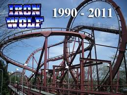 Iron Wolf At Six Flags Great America In Gurnee Illinois Now Replaced This Coaster You Stood Upr Great America Six Flags Great Adventure Amusement Park Rides