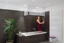Privacy and light are regulated by. Design Shower Roller Blind For Empty Cassette Emaga Pearl 1280x2400 Mm 100 Vinyl