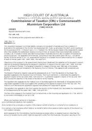 Established in 1906, it is situated at provincial capital karachi. Australia Vs Commonwealth Aluminium Corporation Ltd August 1980 High Court Of Australia Case No Hca 28 Tpcases Com