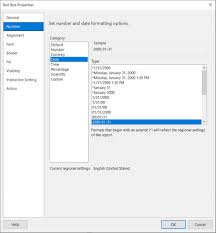 In the united states and canada, central standard time is commonly shortened to central time (ct). Display A Date In A Text Box Enhansoft