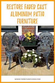 How To Fix Faded Aluminum Patio Furniture Video Aluminum Patio Furniture Aluminum Patio Outdoor Living Patio