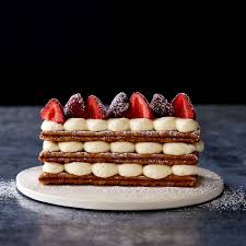 Strawberries And Cream Mille Feuille Recipe On Food52 Recipe French Dessert Recipes Desserts French Sweets