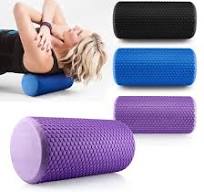 EVA Home Gym Fitness Yoga Soft Round Foam Massage Roller ...