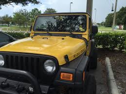 Black And Yellow Rims For Jeep Wrangler Jeep Life Jeep Club Yellow Tj 2 Yellow Jeep Jeep Wrangler Tj Jeep Truck