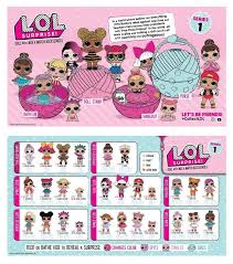 Lol Surprise Checklist Series 1 From Lolsurprise Mgae Com Lolsurprise Loldolls Rarelol Lolsurpriselilsisters Loloriginal Lol Lol Dolls Lol Custom Dolls