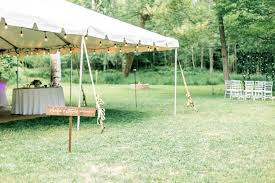 Athica canopy tour, tarzan swing and horseback riding. Upper Peninsula Backyard Garden Wedding Laura Ethan Sabrina Leigh Studios