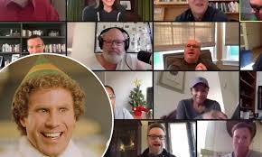 Zooey deschanel videos on fanpop. Zooey Deschanel And Will Ferrell Croon Baby It S Cold Outside During Elf Reunion For Georgia Senate Daily Mail Online