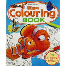 It helps to develop motor skills, imagination and patience. Disney Pixar Finding Nemo Colouring Book The Works