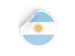 It's high quality and easy to use. Round Sticker Illustration Of Flag Of Argentina