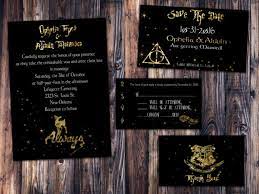 Gold Foil Harry Potter Always Wedding Invitation By Pandorasart Harry Potter Wedding Invitations Harry Potter Wedding Theme Wedding Invitations