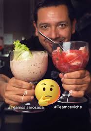 ¡Hoy hay batalla de mariscos! 🦐 ¿Vos de qué team sos? 👉 ¿Team Ceviche o  Team Salsa Rosada? ¡Comentá tu favorito y etiquetá al que siempre te  acompaña a comer esto! 🔥 #Ceviche #SalsaRosada #TeamCeviche ...