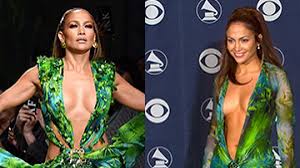Jennifer Lopez S Iconic Green Versace Dress Was First Worn By Three Other Famous Faces Entertainment Tonight