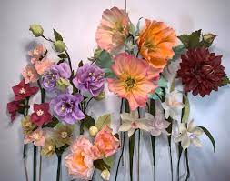 Last week, she shared her rosy, crepe paper flower wreath. Cricut These Crepe Paper Flowers Are Stunning Drew Facebook