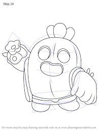 Learn How To Draw Spike From Brawl Stars Brawl Stars Step By Step Drawing Tutorials Star Art Drawing For Beginners Drawings
