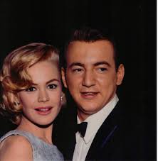 Sandra Dee in a scene with John Gavin from "Tammy Tell me True"