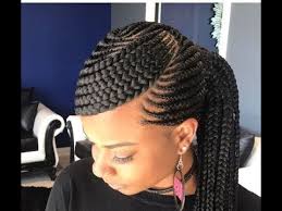 A cornrow braid is a type of plait that is woven flat to the scalp in straight rows and has a raised appearance, resembling rows of corn or. Beautiful And Lovely Cornrow Braided Hairstyles To Rock Today By Jessy Styles Youtube
