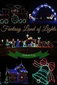 Bartlesville S Fantasy Land Of Lights Is A Great Drive Through Christmas Lights Show They Even Broadcast Chr Christmas Light Show Christmas Lights Light Show