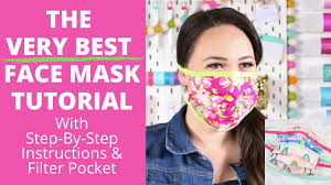 How to Sew a Surgical Face Mask with a Flexible Nose