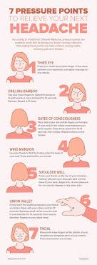 Pressure Points For Headache How To Relieve Headaches Acupressure Points For Headache Headache Cure