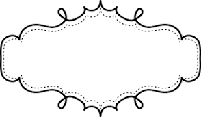 Black And White Banner Cute Free Printable Black And White Frames Black And White Frames Printable Designs Printable Scrapbook Paper