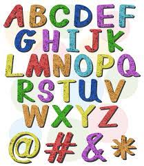Malvorlage buchstaben kostenlose ausmalbilder zum ausdrucken. Bunte Grosse Buchstaben Des Alphabets Download Kostenlos Vector Clipart Graphics Vektorgrafiken Und Design Vorlagen