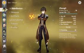 Zhongli | Genshin Impact Wiki