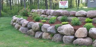 Images Boulder Retaining Walls Bing Images Ideas For My Home Landscaping Retaining Walls Boulder Retaining Wall Rock Wall Landscape