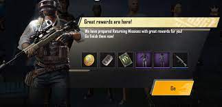 If You Stop Playing For A Week You Ll Get These Rewards On Your Return Pubgmobile