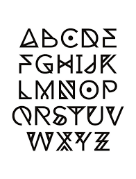 Draw the alphabet in chunky, stylized block letters using a pencil. Drawing Fonts Comprare Niche Site