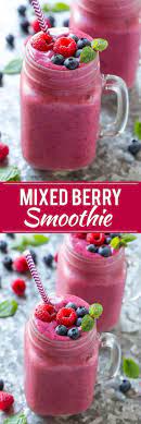 Mixed Berry Smoothie Recipe Berry Smoothie Healthy Smoothie Recipe Easy Smoothie Smoothie Dr In 2021 Mixed Berry Smoothie Berry Smoothie Recipe Berries Recipes