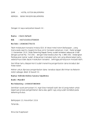 Uang contoh surat pengembalian dana. Contoh Surat Pengembalian Dana Deposit