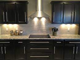 While these two points become the most general reasons why homeowners choose the color for their kitchen cabinets, there are still quite a lot of advantages offered by the tone. Custom Homes Kitchens Gallery Home Kitchens Backsplash With Dark Cabinets Kitchen Gallery