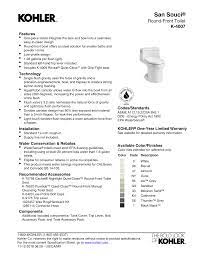 Maybe you would like to learn more about one of these? Kohler K 4007 0 Specification Manualzz